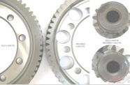 Team M Factory Final Drive Gears for Peugeot 106/206 GTi - 4.923 (Straight Cut)